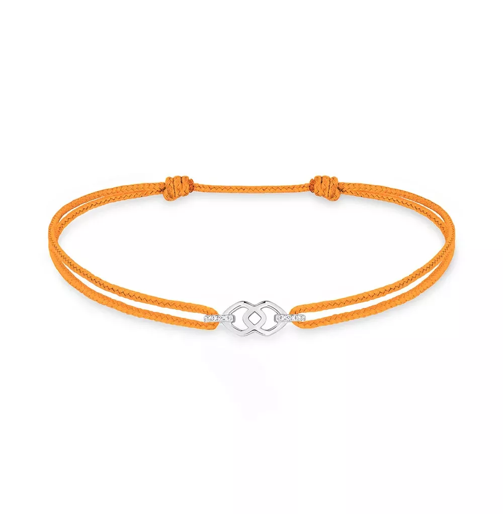Bracelet cordon Courbet x Sofitel en or