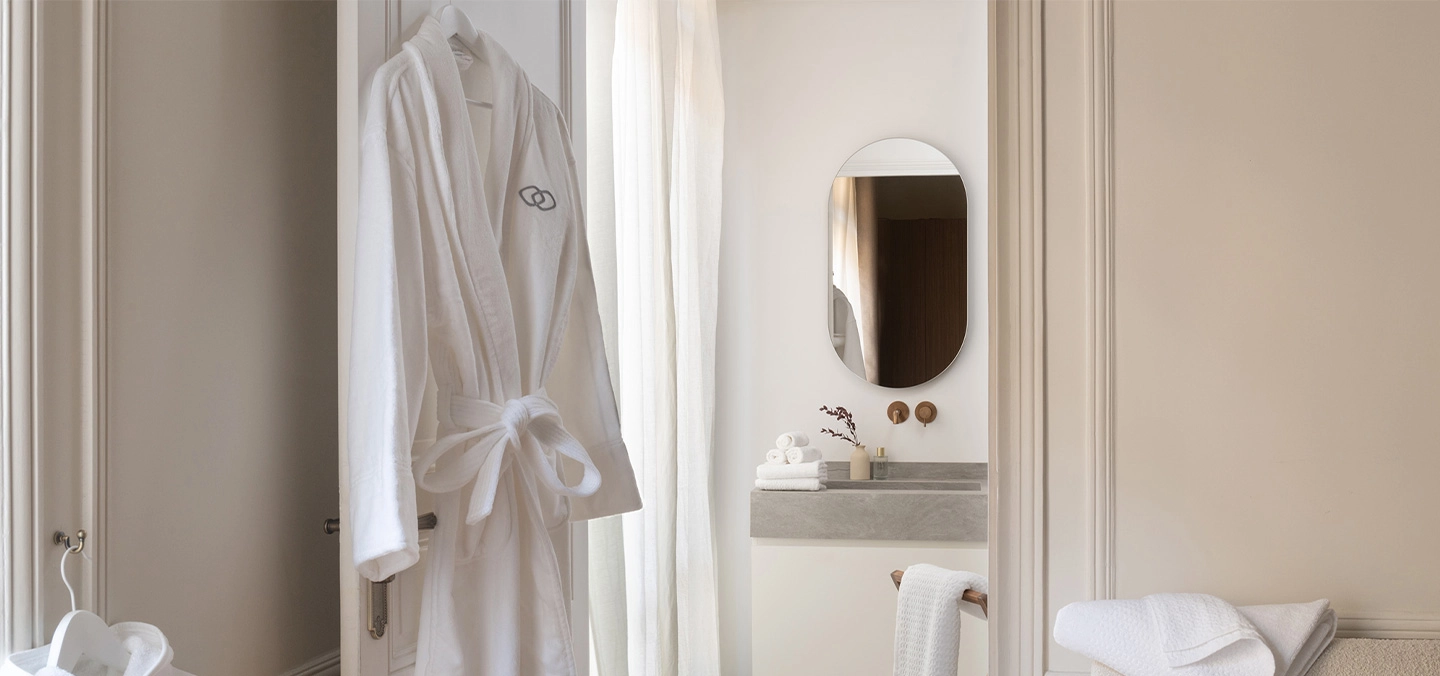 Sofitel Bath Robe and Towels