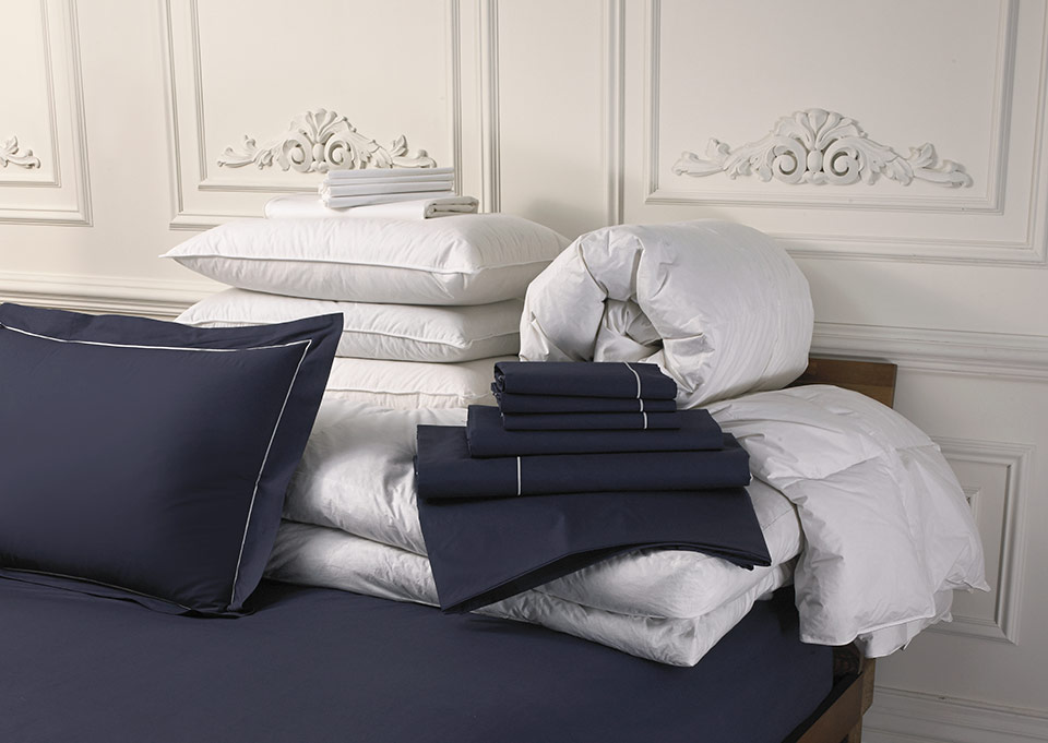 Sofitel Bed & Sapphire Sateen Bedding Set YMAL2